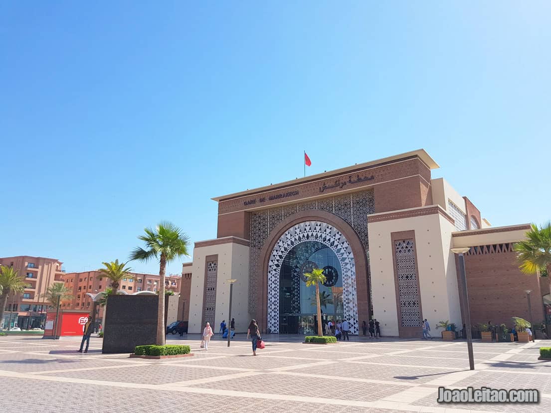 Arrive to Marrakesh by train