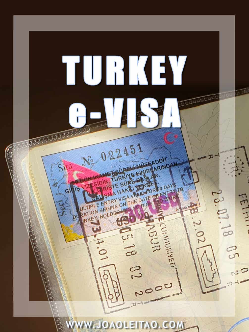 Turkey Tourist e-Visa Step-by-Step Information with Q&A