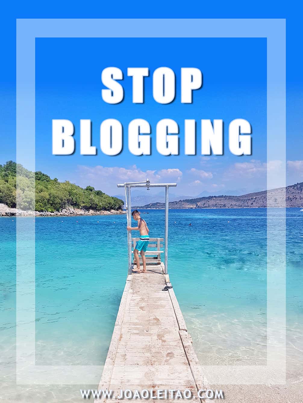 HOW TO STOP BLOGGING