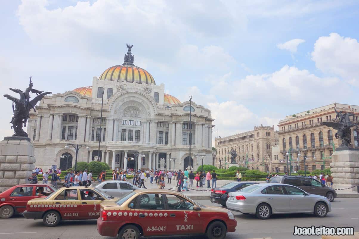 Palace of Fine Arts in Mexico City