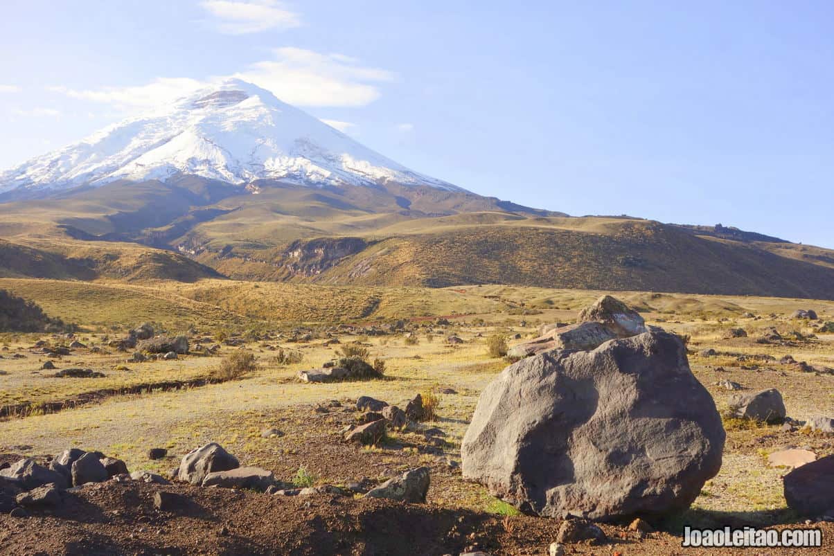 Cotopaxi National Park  in Ecuador