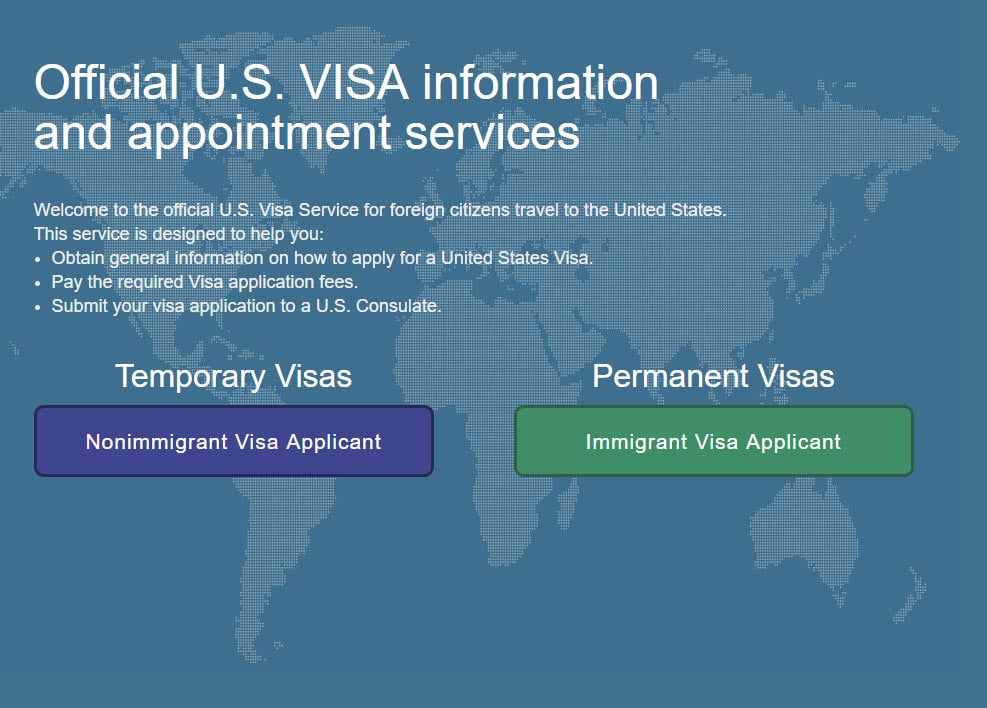 Getting the Visa for the USA