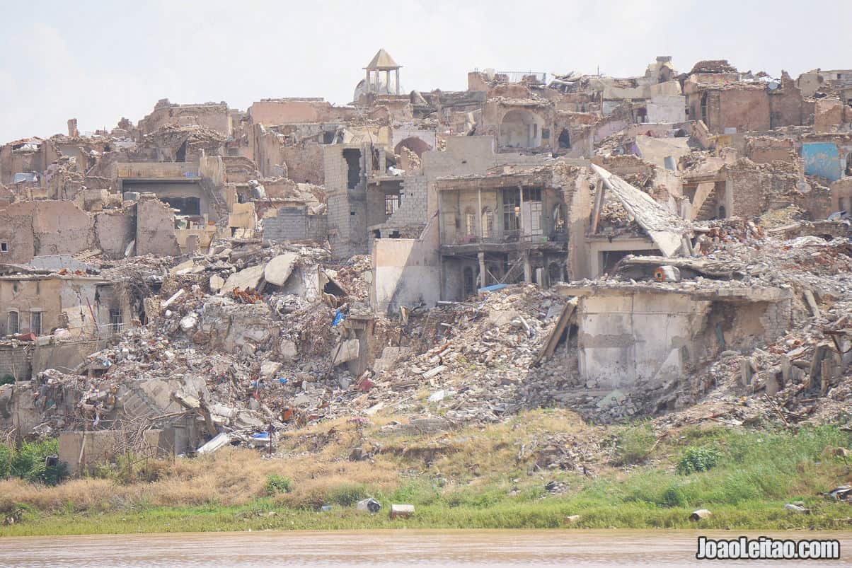 What's left of Mosul's historic center after the war