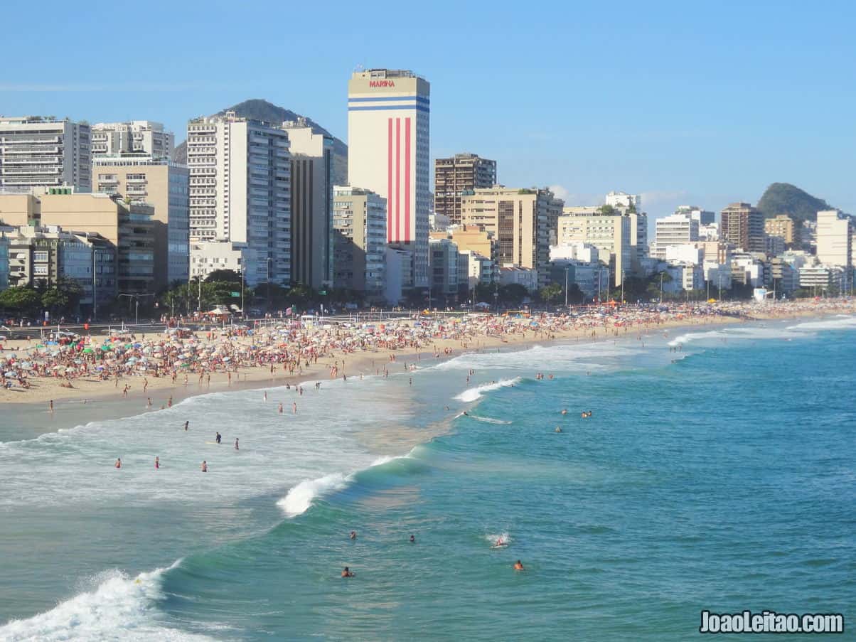 Leblon Beach in Rio de Janeiro