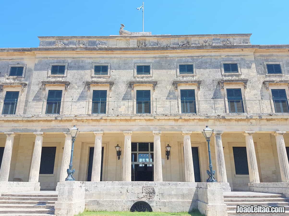 Palace of St. Michael and St. George in Corfu