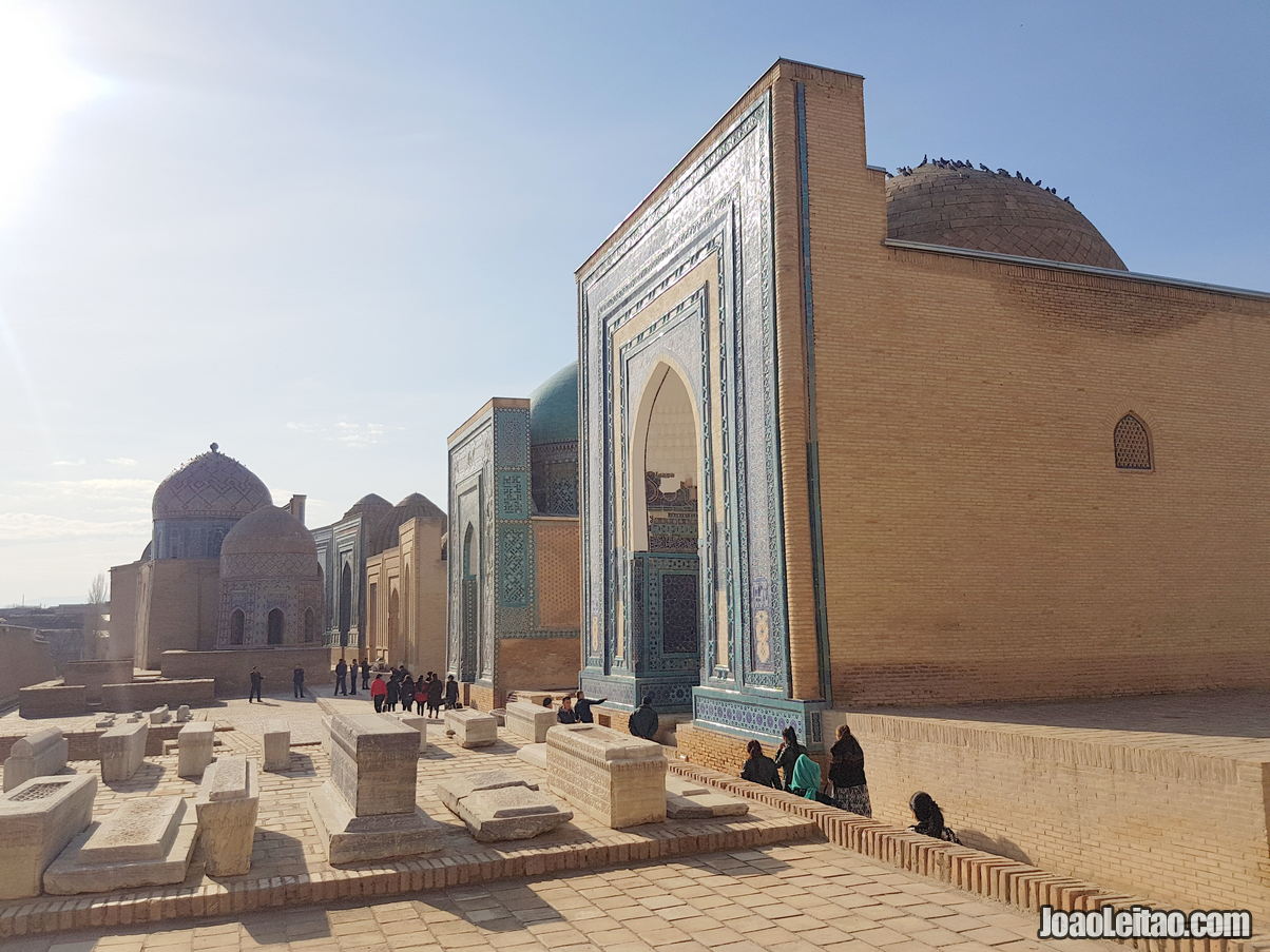 Shah-i-Zinda Necropolis in Samarkand