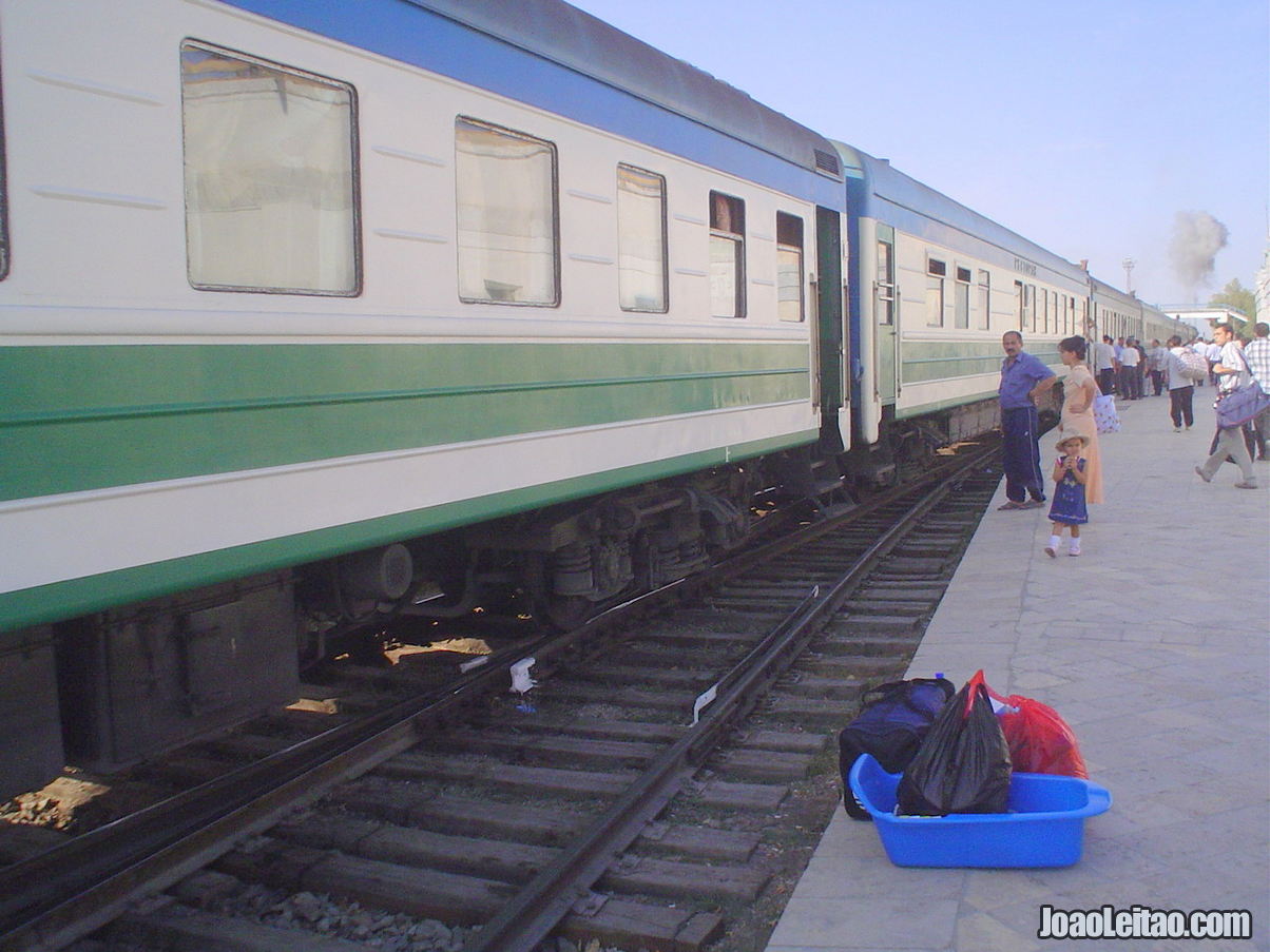 Trains in Uzbekistan