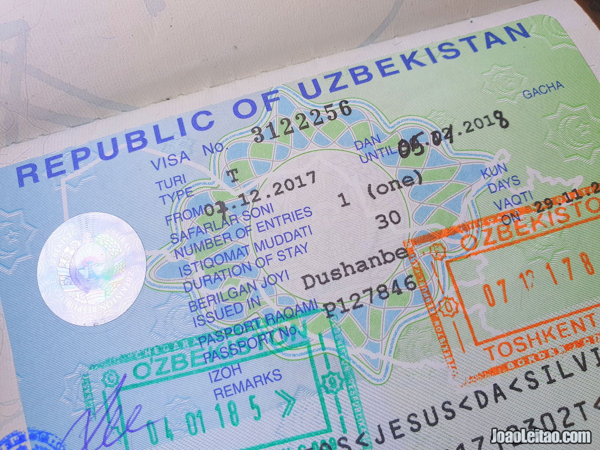 Uzbekistan Tourist Visa