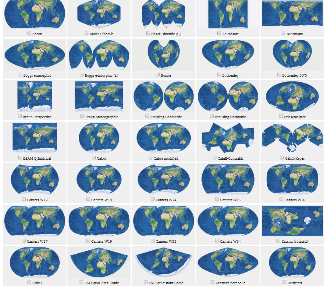 Top 5 Different World Map Projections You Need To Know About