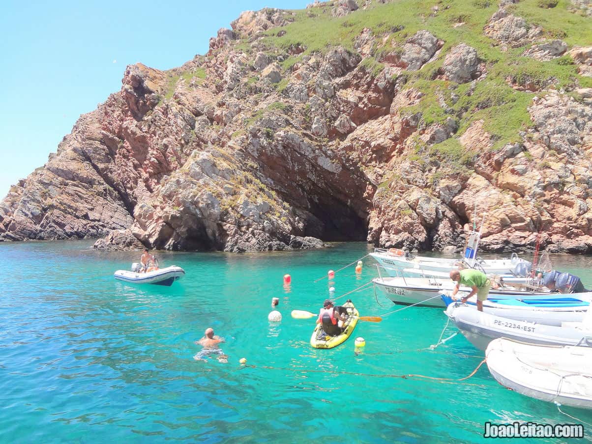 Kayak in Berlengas