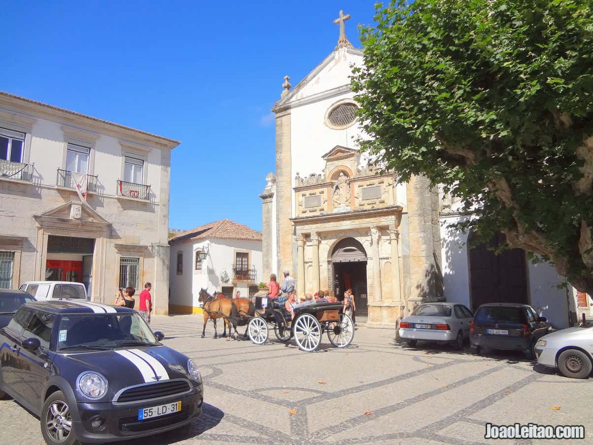 Santa Maria Church Obidos Portugal