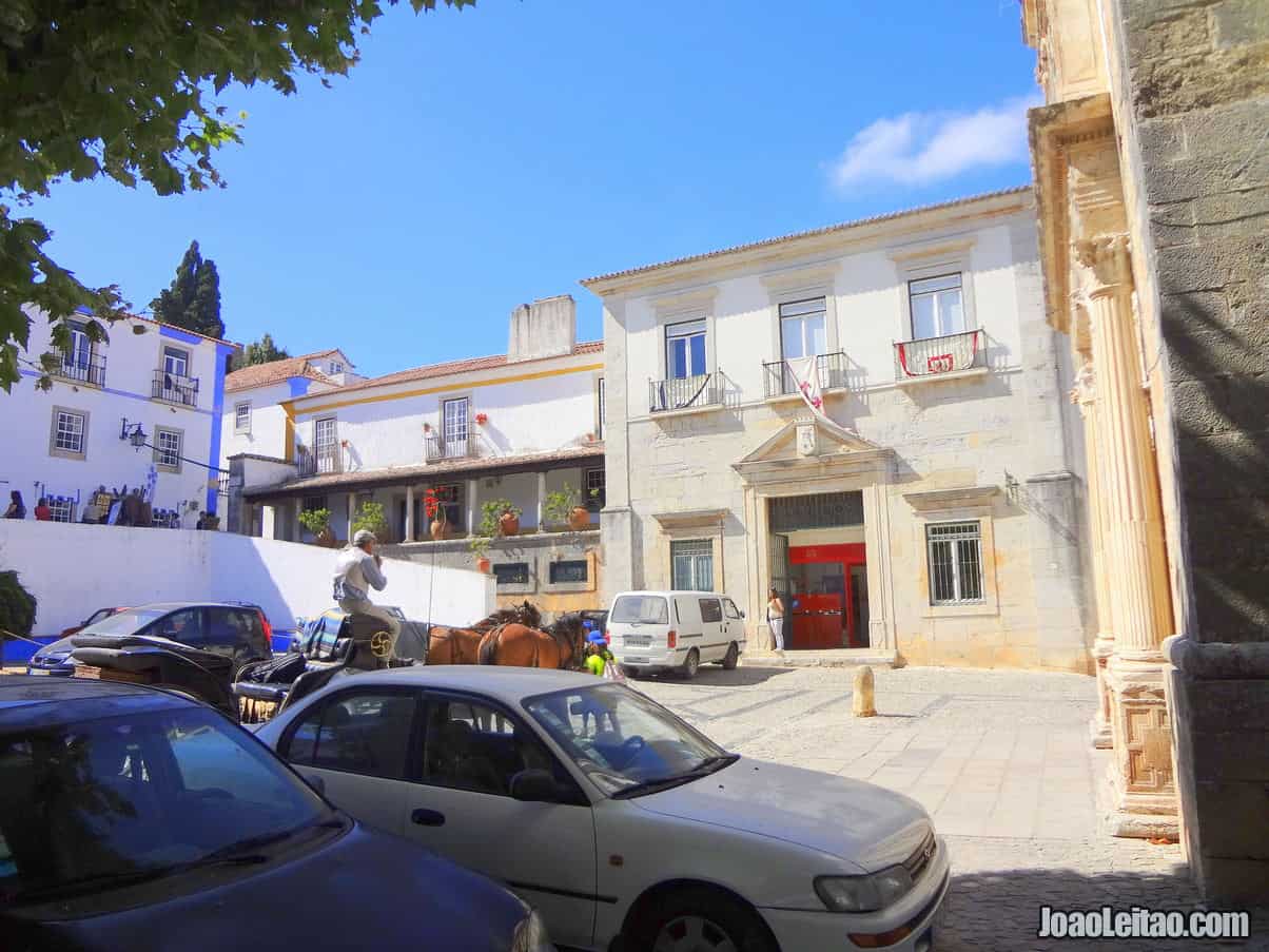 Santa Maria Square Obidos Portuga