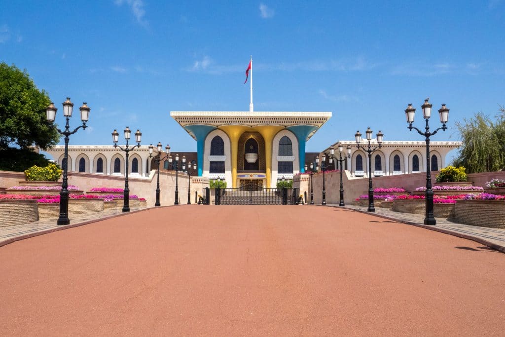 Al Alam Palace in Muscat