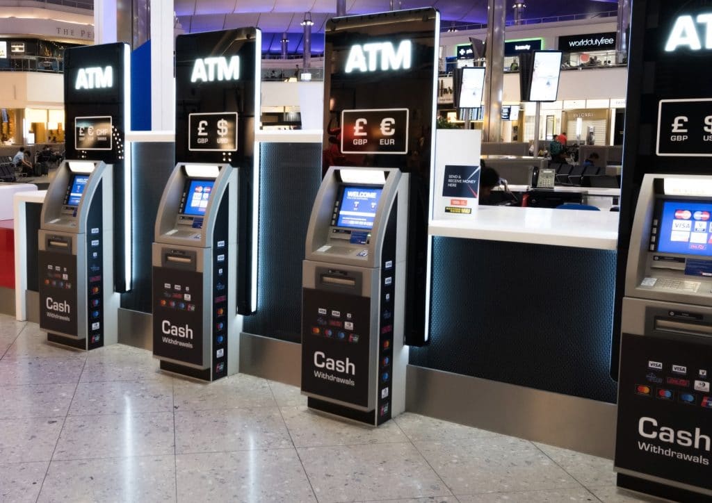 Cash, cards, and ATMs in London