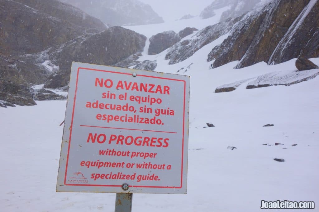 Glacier Martial in Ushuaia