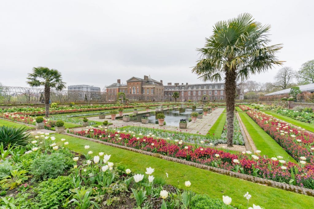 Princess Diana Memorial Garden in Hyde Park at London