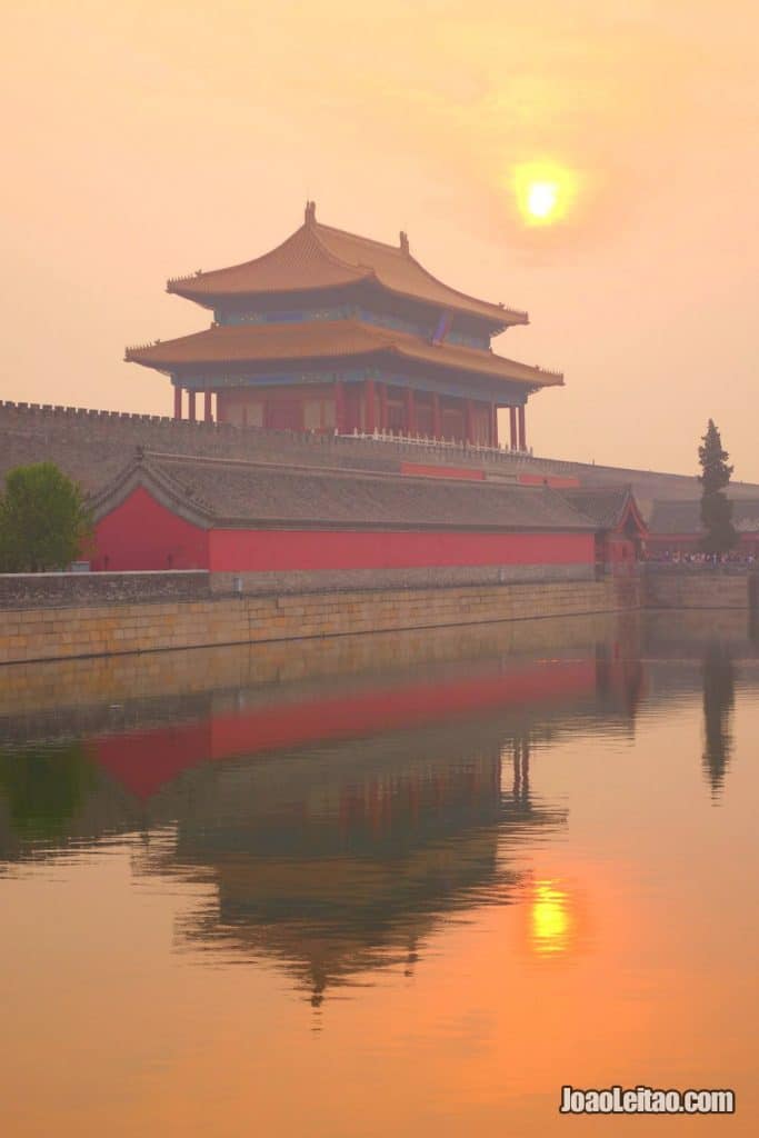 Gate of Divine Might, the north gate of the Forbidden City 