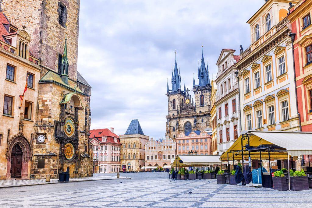 Old Town Square in Prague, Czech Republic