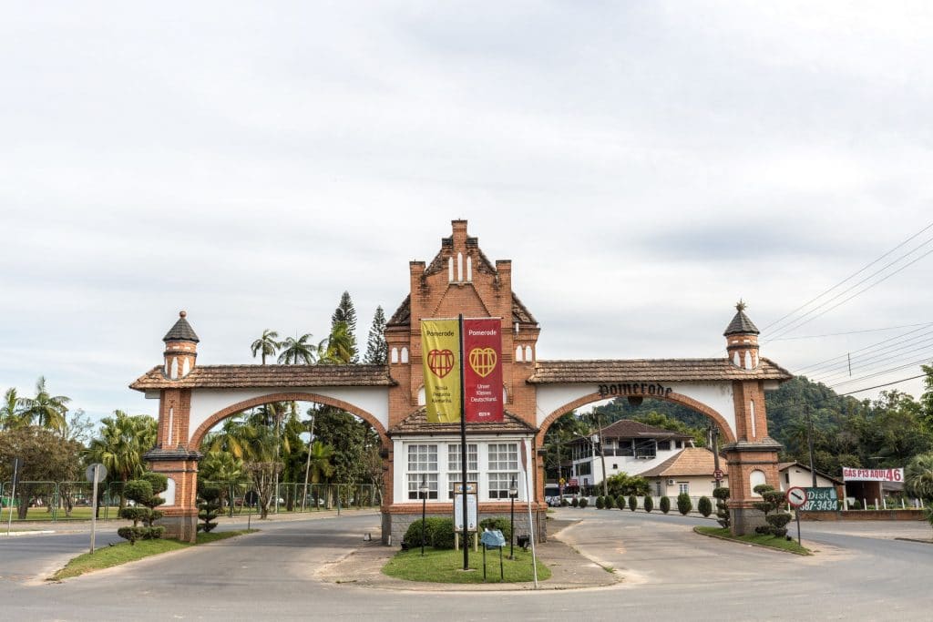 Entrance of Pomerode