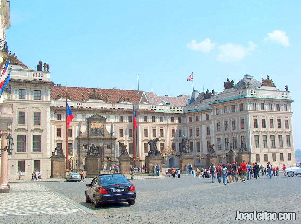 Presidential Palace in Prague Castle