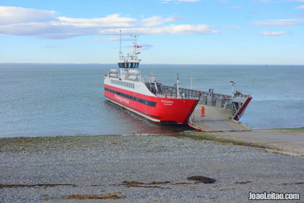 Boat Crossing to Tierra del Fuego