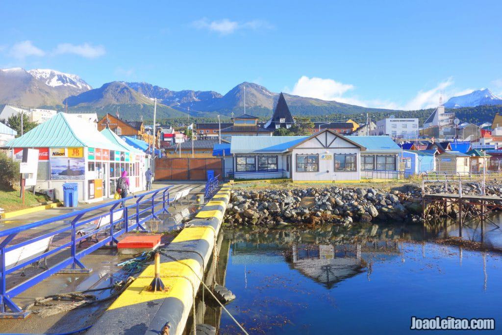 View of Ushuaia Port