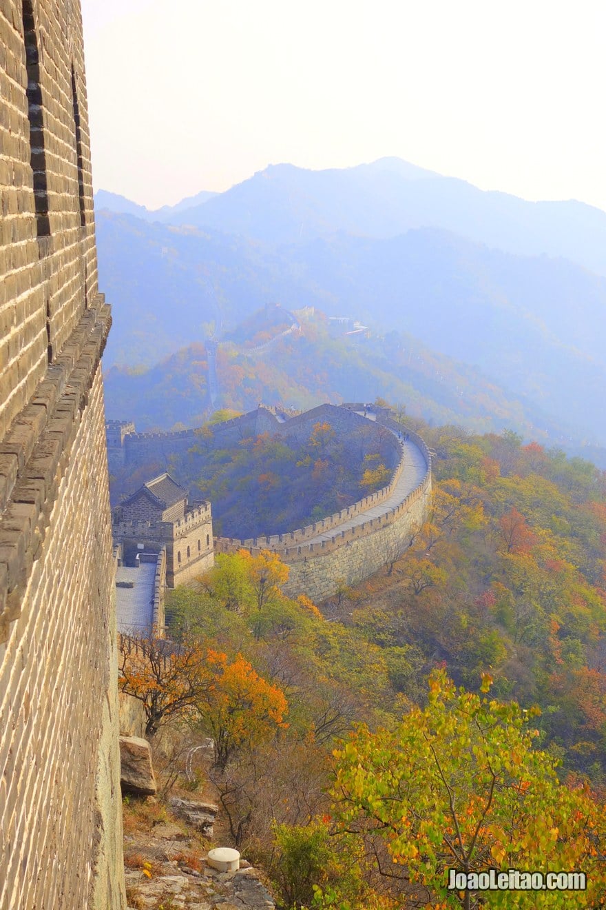 Wall of China in Mutianyu