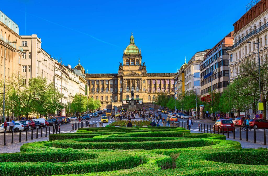 Wenceslas Square in Prague