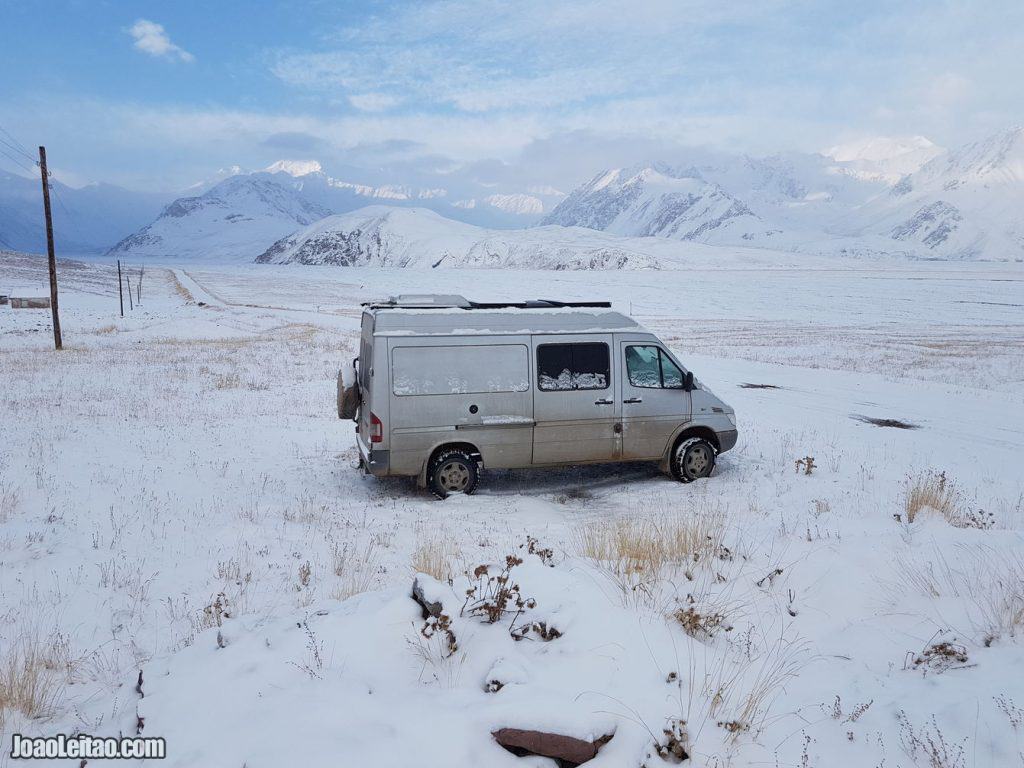 Pamir Highway • 24-hour Van Life in No Man's Land Pamir Highway • 24-hour Van Life in No Man's Land