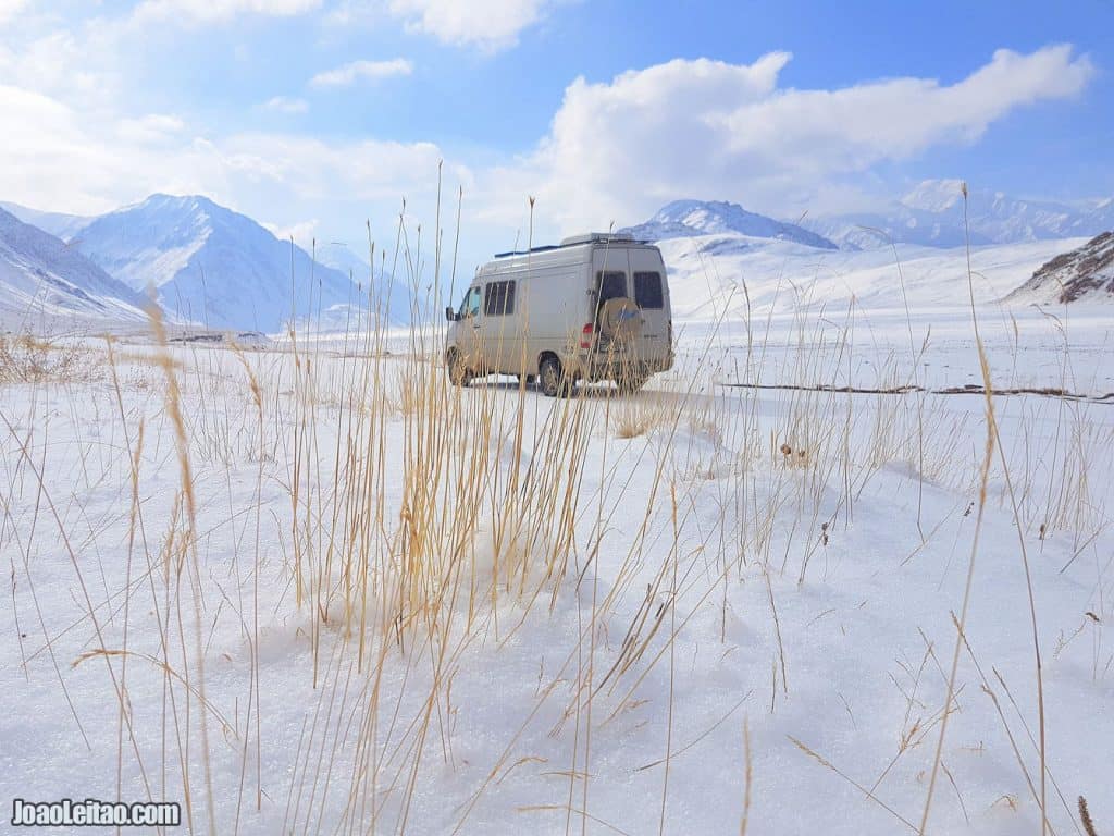Pamir Highway • 24-hour Van Life in No Man's Land Pamir Highway • 24-hour Van Life in No Man's Land