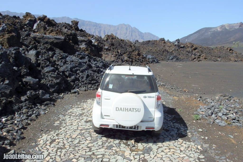 Climbing an active volcano in Cape Verde archipelago