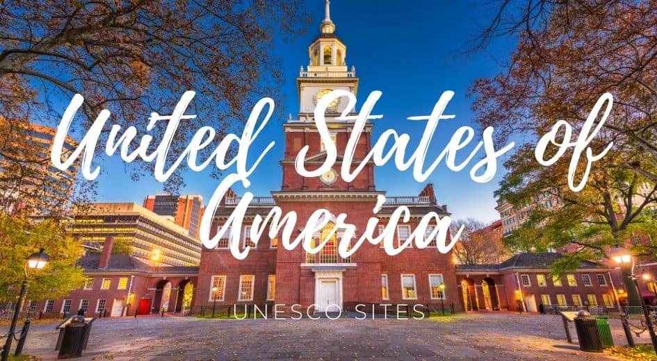 United States of America unesco sites