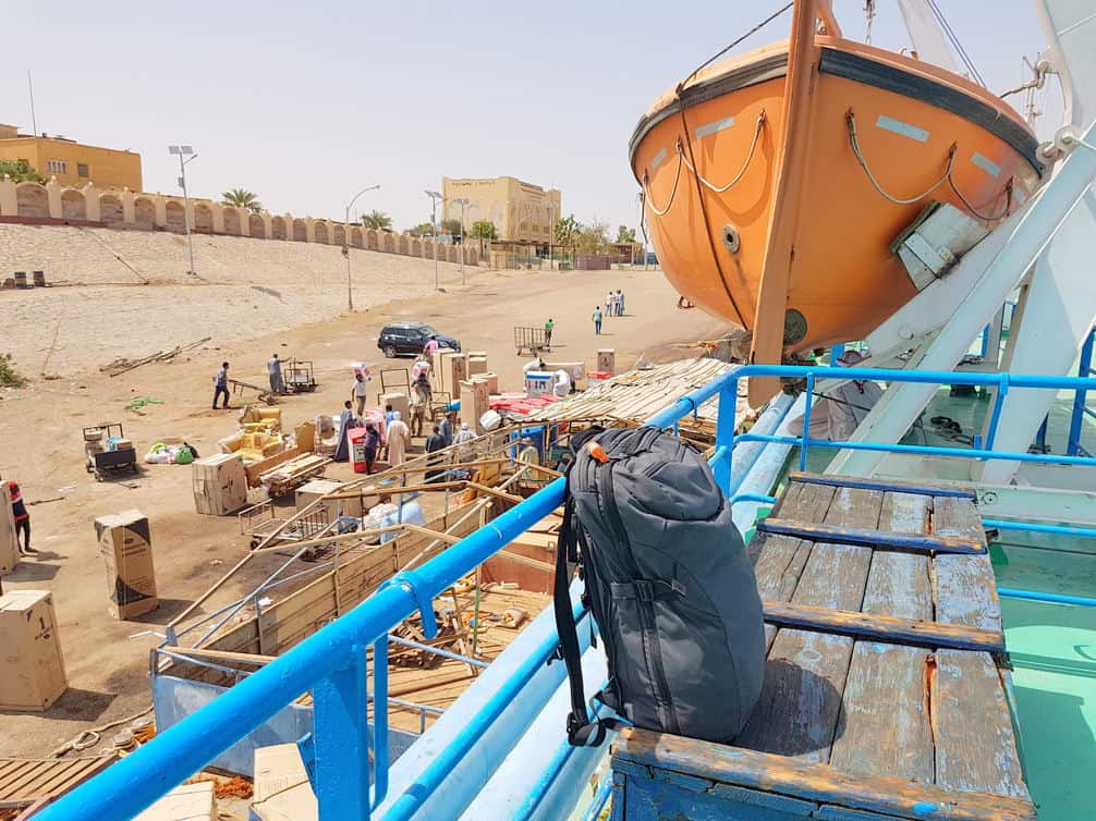 Egypt to Sudan by Boat » 19 hours from Aswan to Wadi Halfa