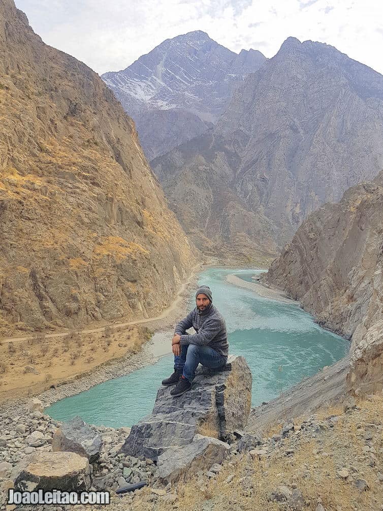 Panj River between Afghanistan and Tajikistan